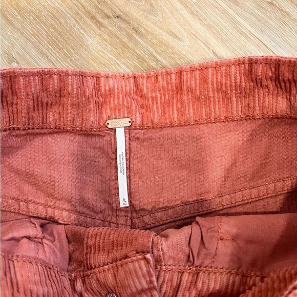 FREE PEOPLE Ray Corduroy Myrrh Mini Skirt - Picture 5 of 10